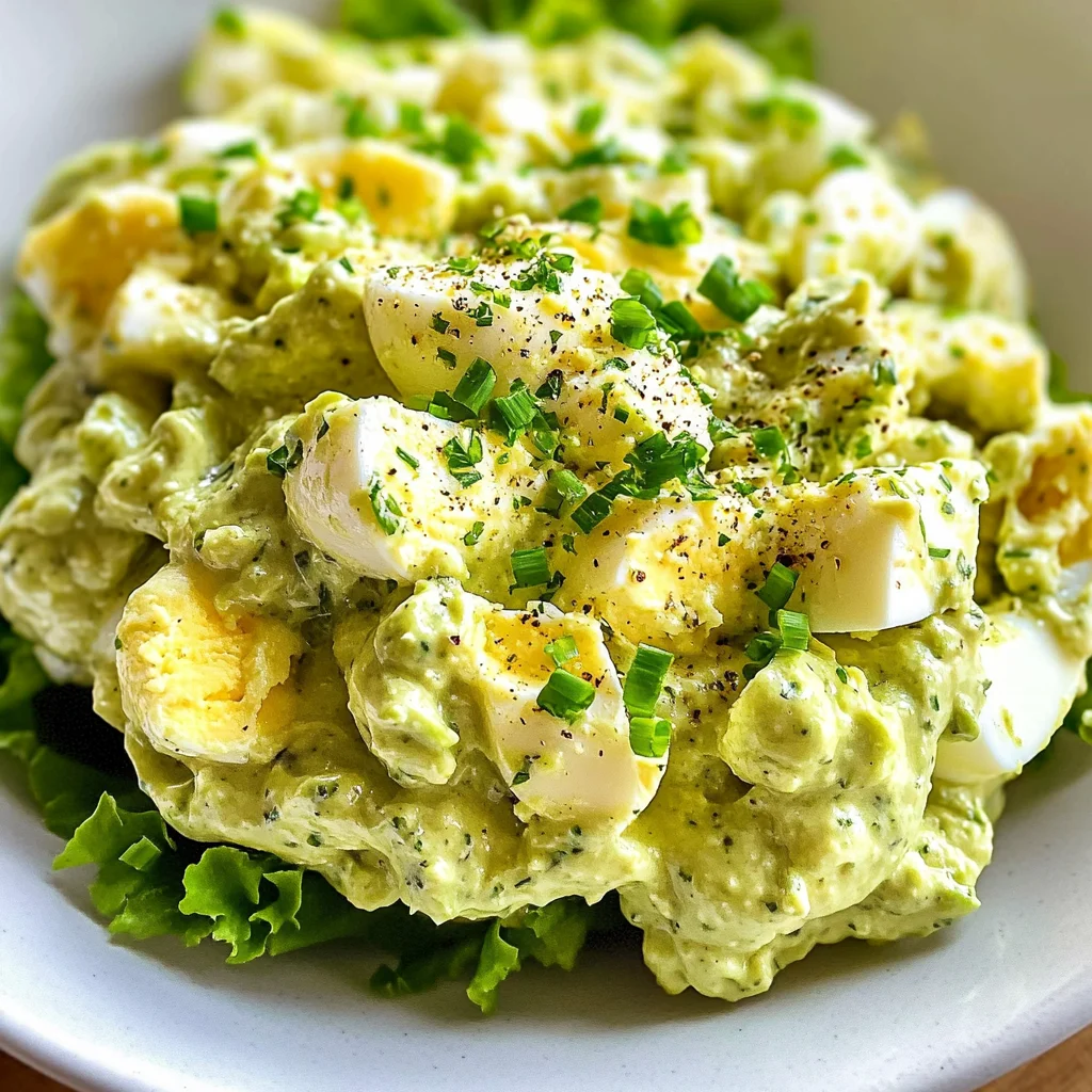 KETO AVOCADO EGG SALAD RECIPE