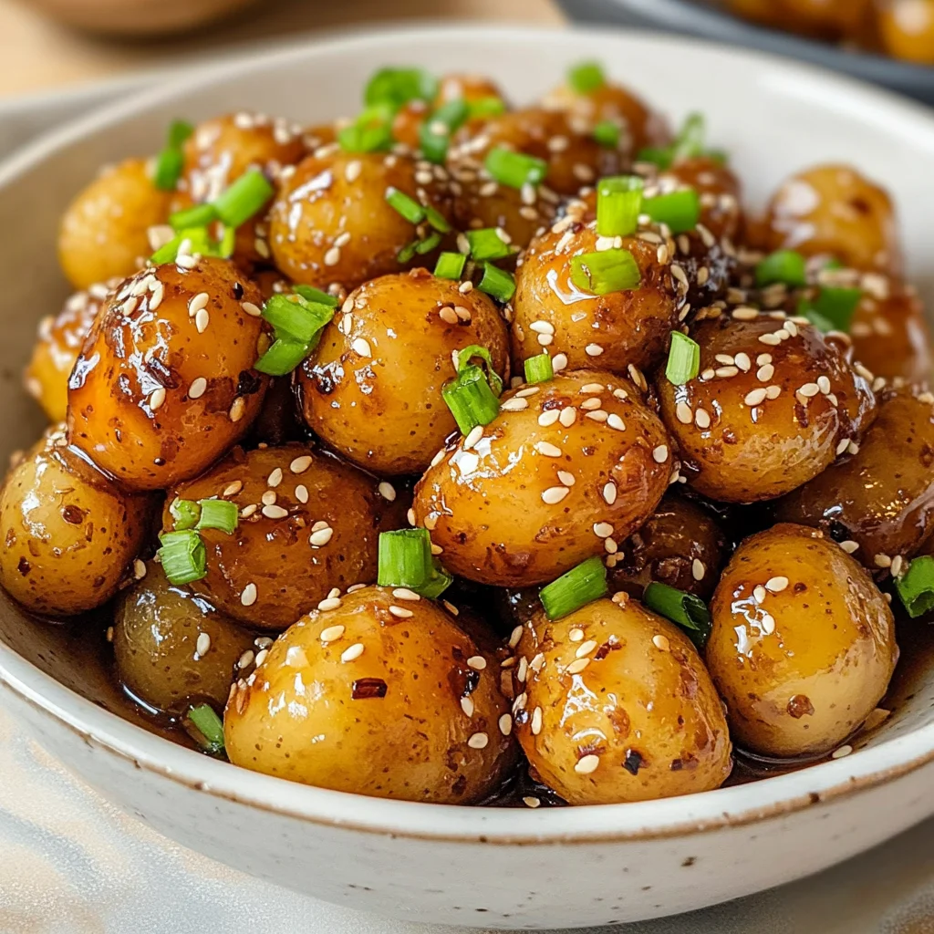 Korean Braised Potatoes (Gamja Jorim)