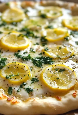 Lemon Pizza with Fresh Herbs