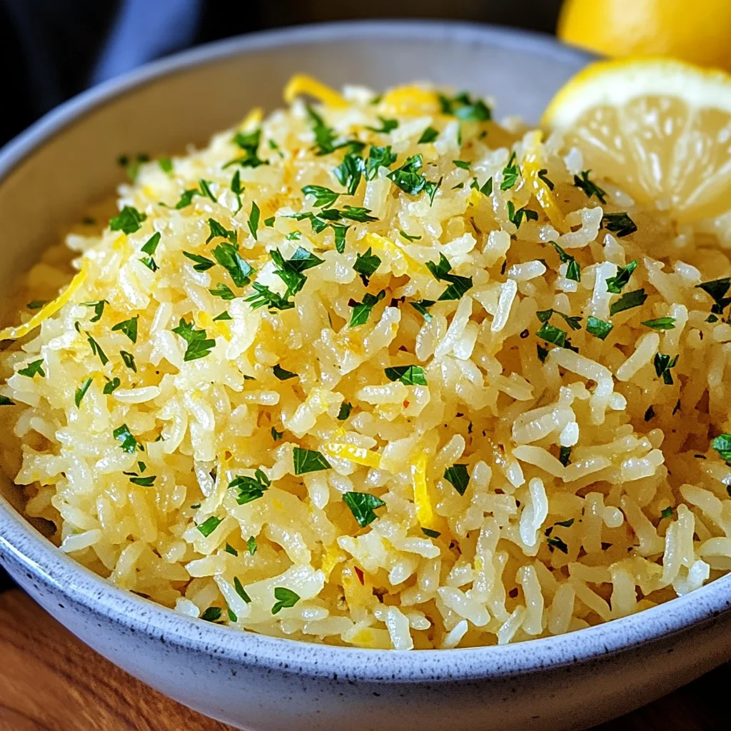 Lemon Rice