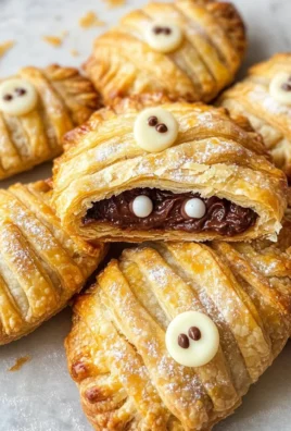 Nutella Mummy Hand Pies