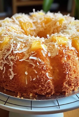 Pineapple Coconut Pound Cake