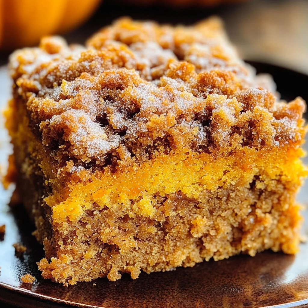 Pumpkin Coffee Cake