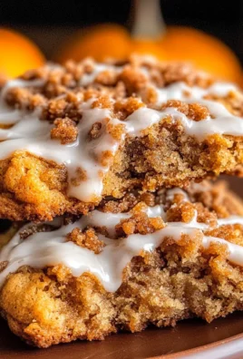 Pumpkin Coffee Cake Cookies