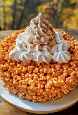 Pumpkin Pie Rice Krispies Treats