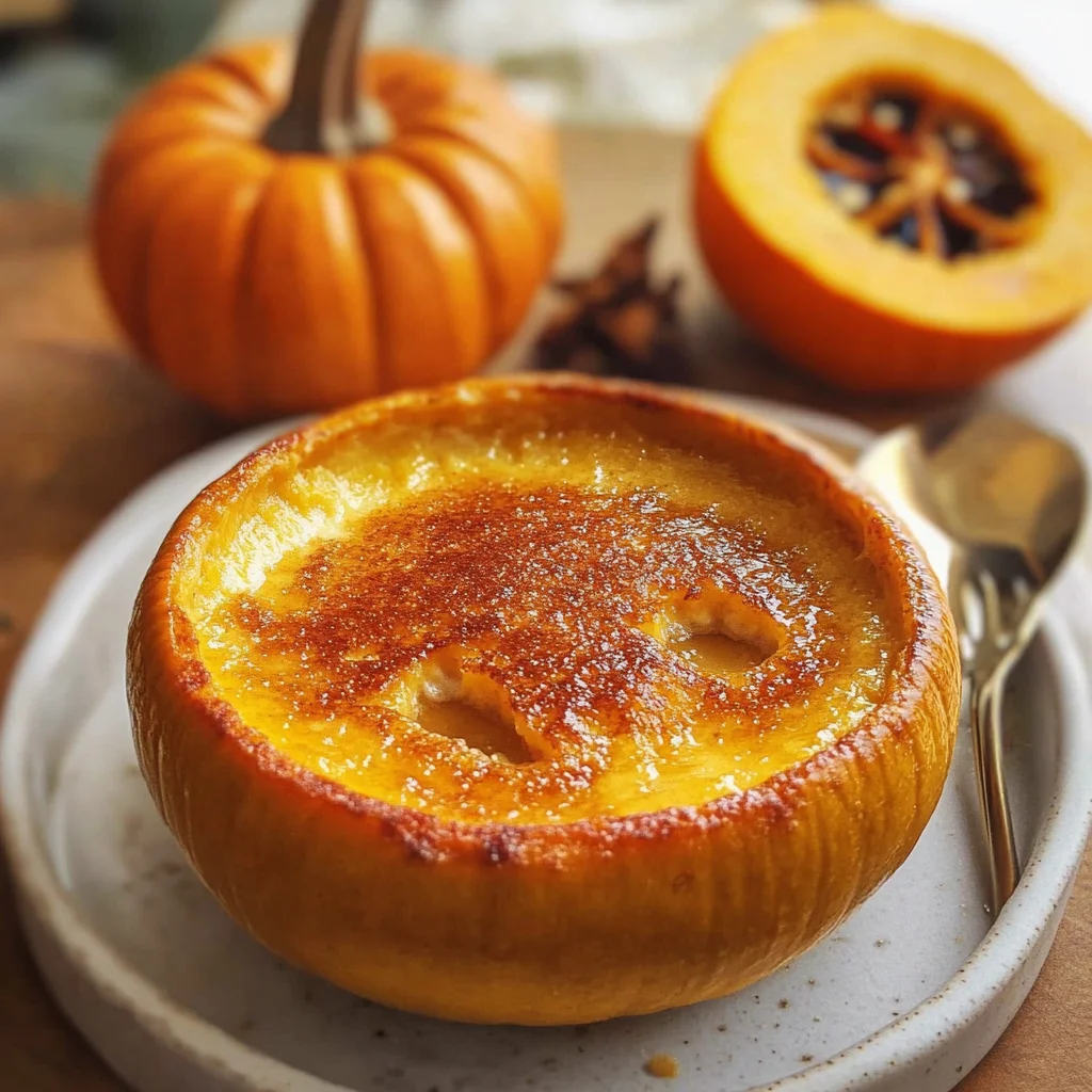Pumpkin Spice Crème Brûlée