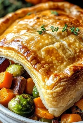 Roasted Autumn Vegetable Pot Pies
