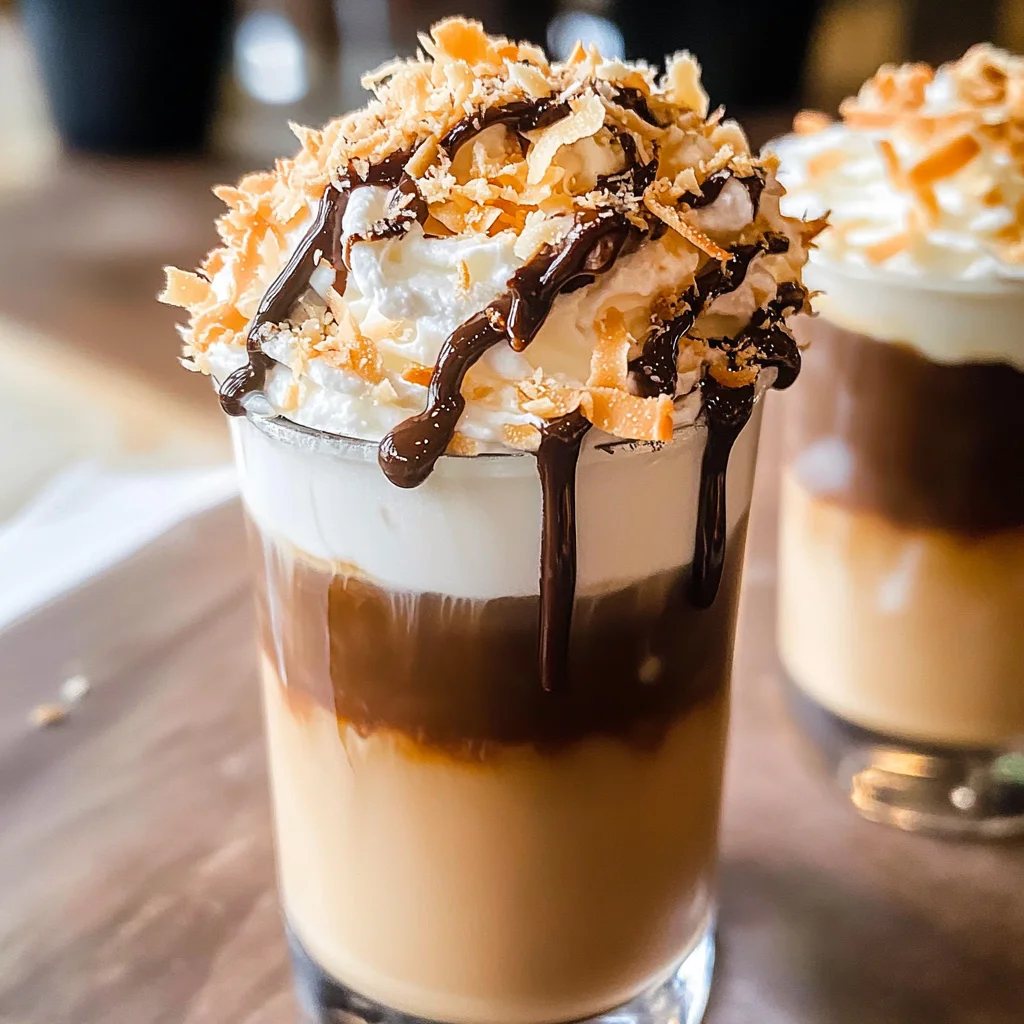 Samoas Iced Coffee