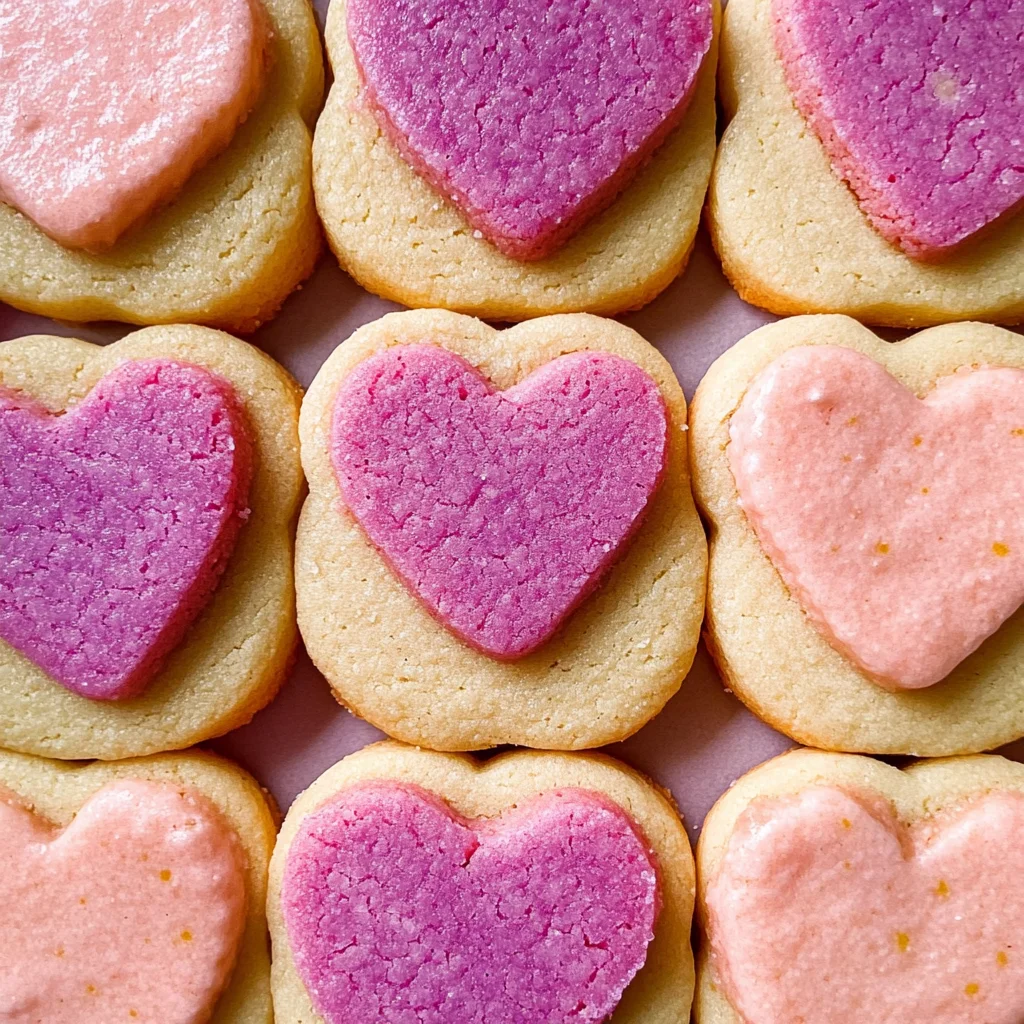Slice and Bake Valentine's Day Cookies
