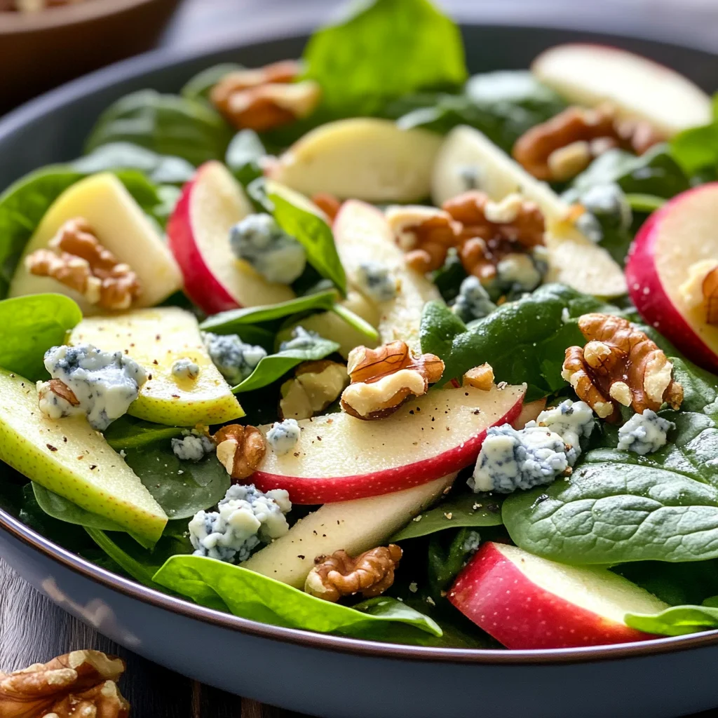 Spinach and Apple Salad
