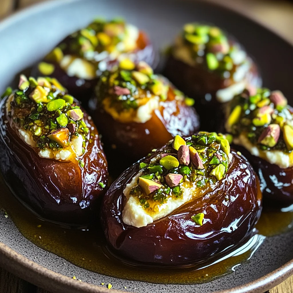 St. Patrick’s Day Treat: Honey Pistachio Ricotta Stuffed Dates