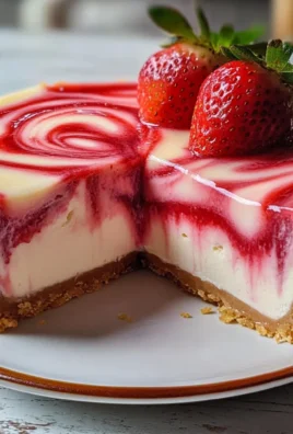 Strawberry Swirl Cheesecake Recipe