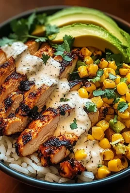 Street Corn Chicken Rice Bowl