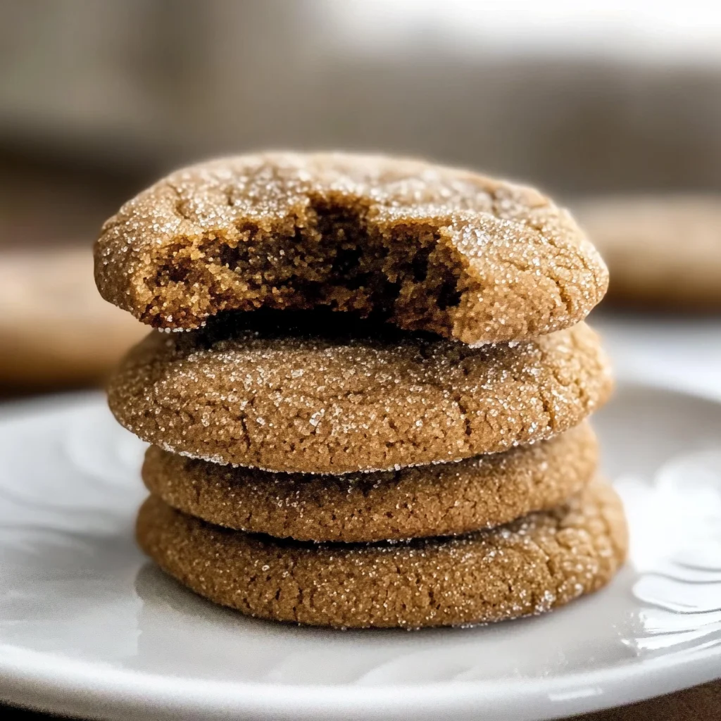 Super Soft Molasses Cookies