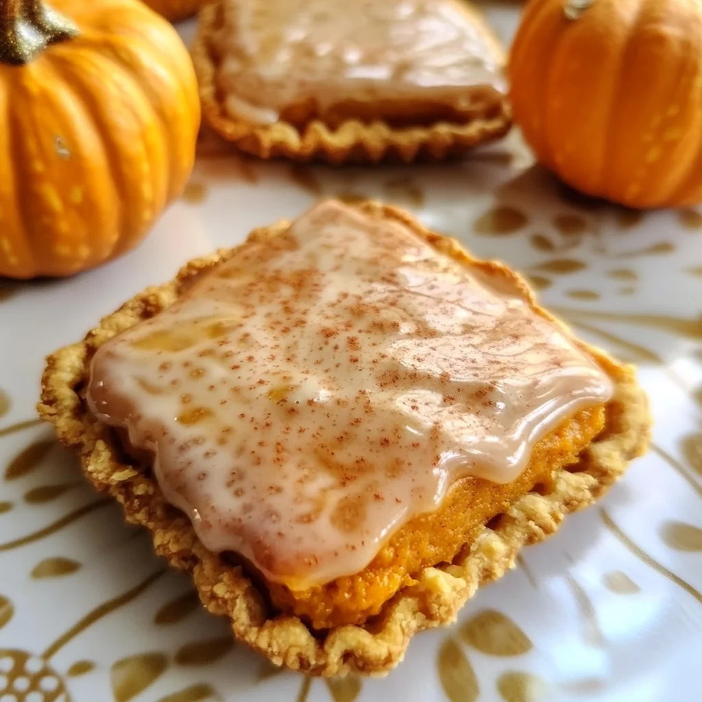 Vegan Pumpkin Pop Tarts
