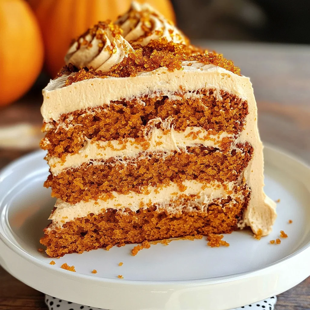Vegan Pumpkin Spice Cake