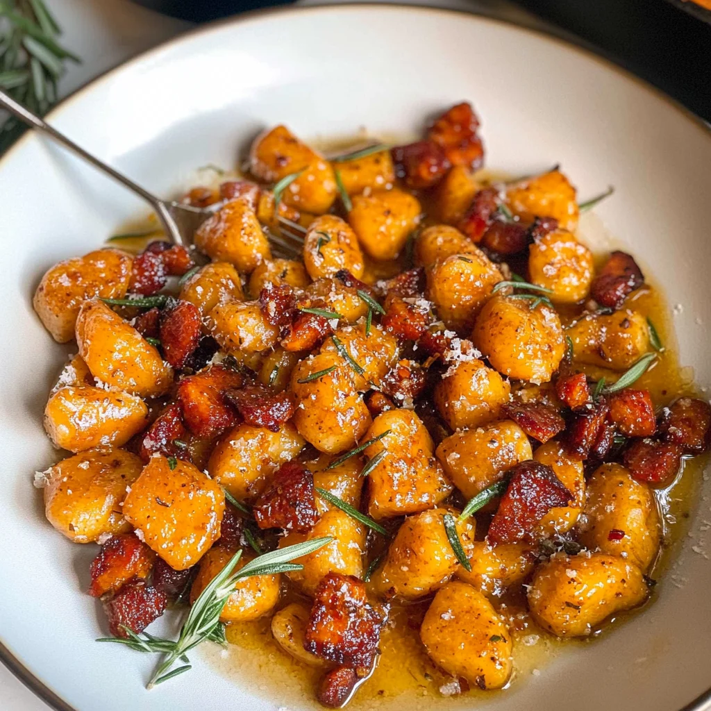 5 Ingredient Sweet Potato Gnocchi