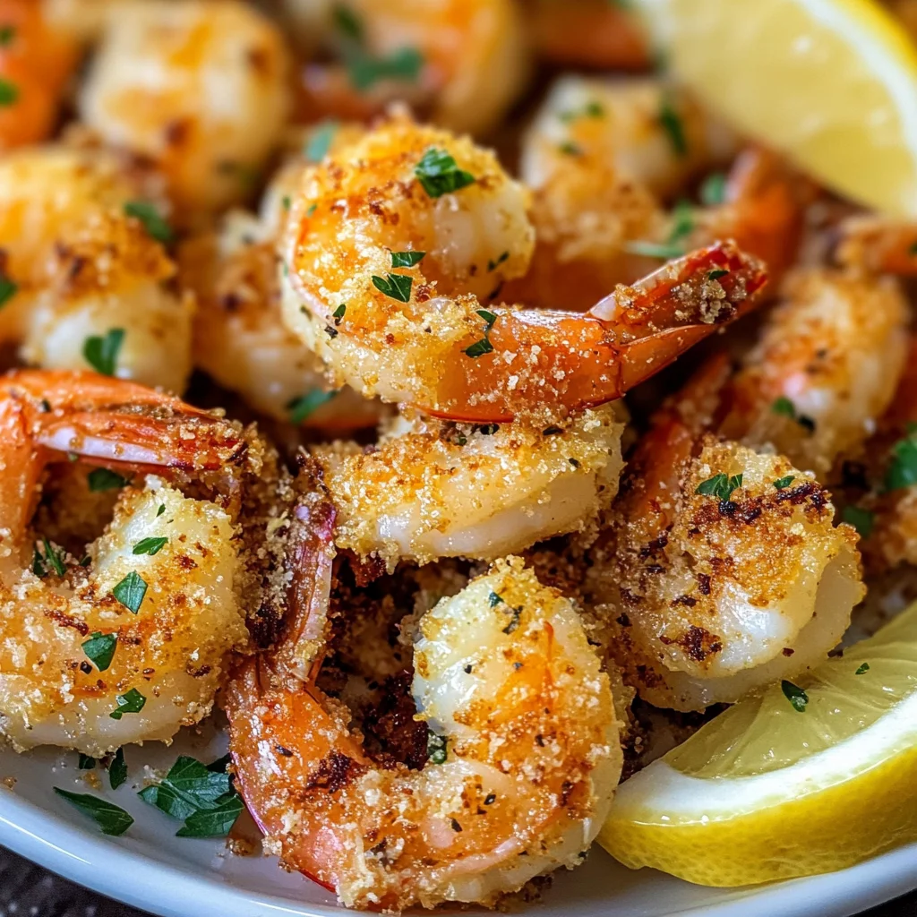 Air Fryer Garlic Parmesan Shrimp