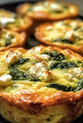 Amazing Spinach Feta Egg Muffins: Portable Powerhouse