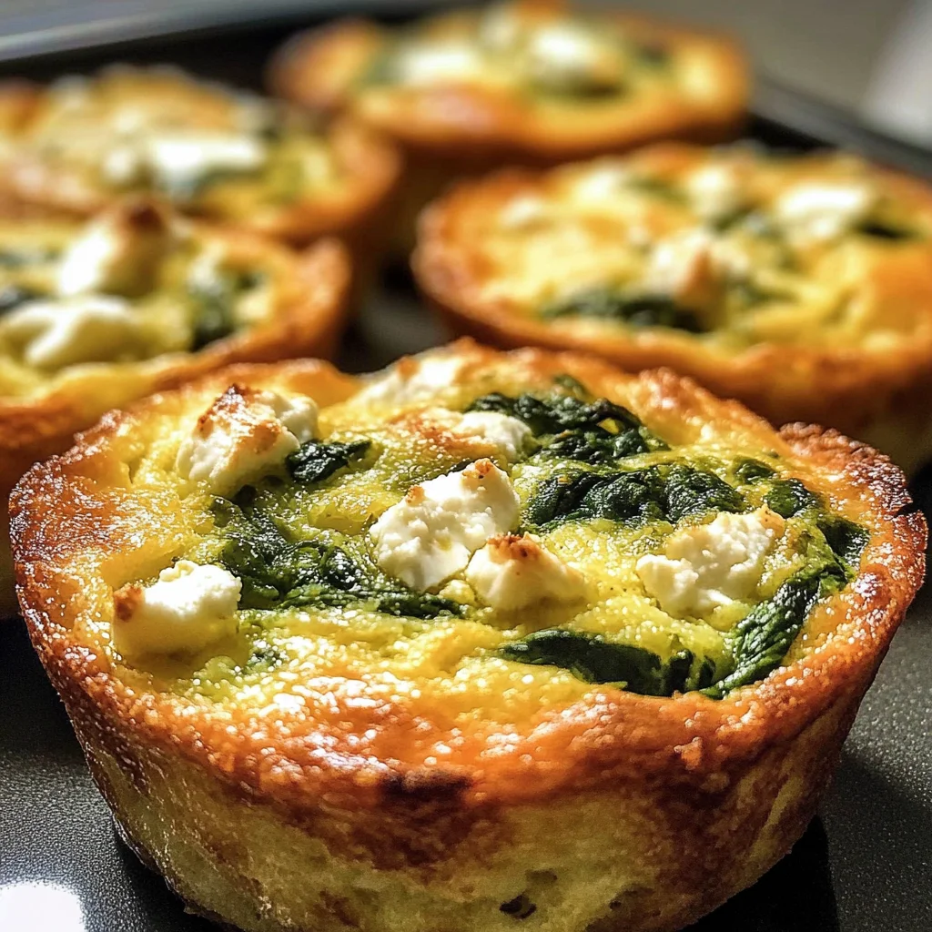 Amazing Spinach Feta Egg Muffins: Portable Powerhouse