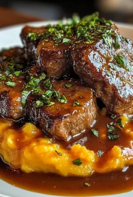 Apple Cider beef with Mashed Sweet Potatoes Recipe