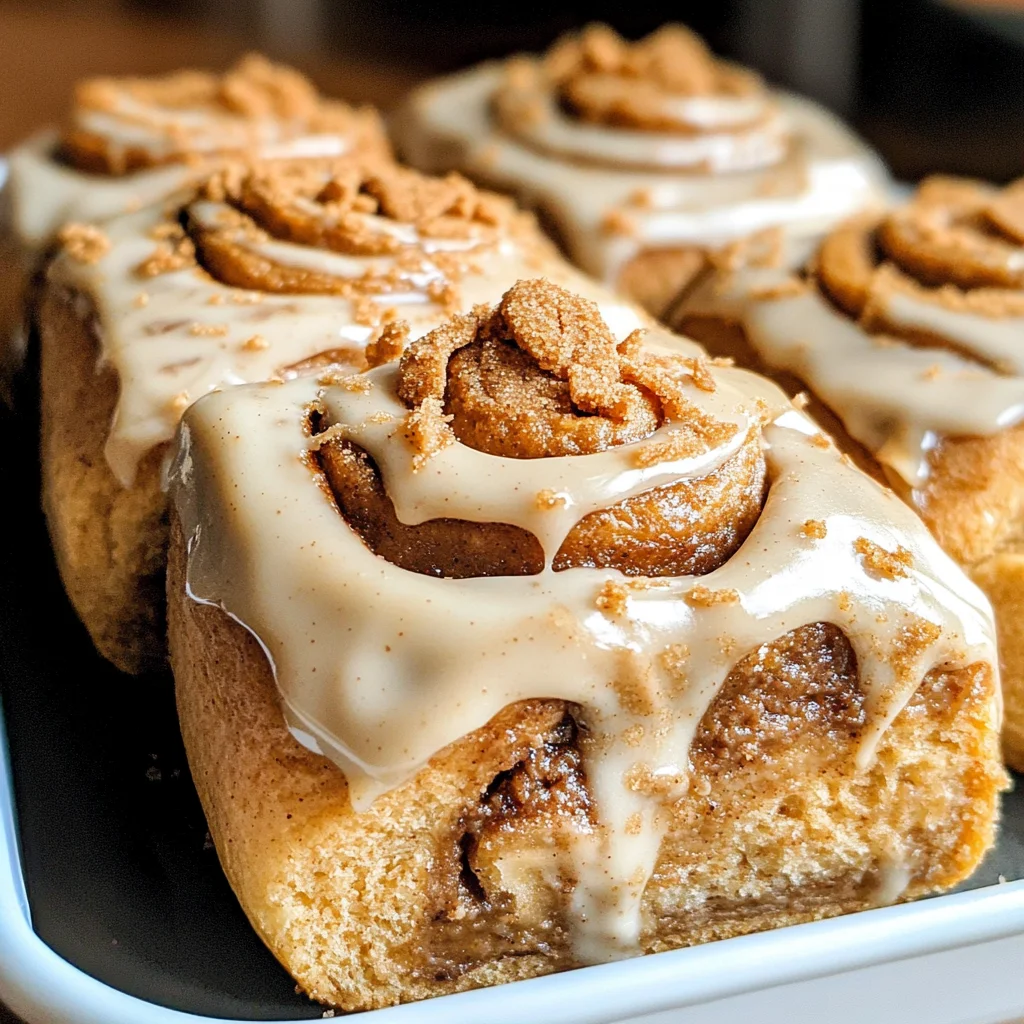 Biscoff Cinnamon Rolls