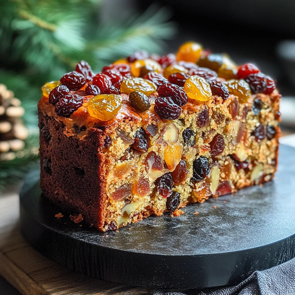Boozy Fruit Cake