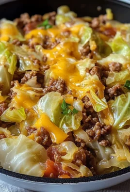 Cabbage Roll Skillet (Easy Keto Ground Beef Dinner Recipe)