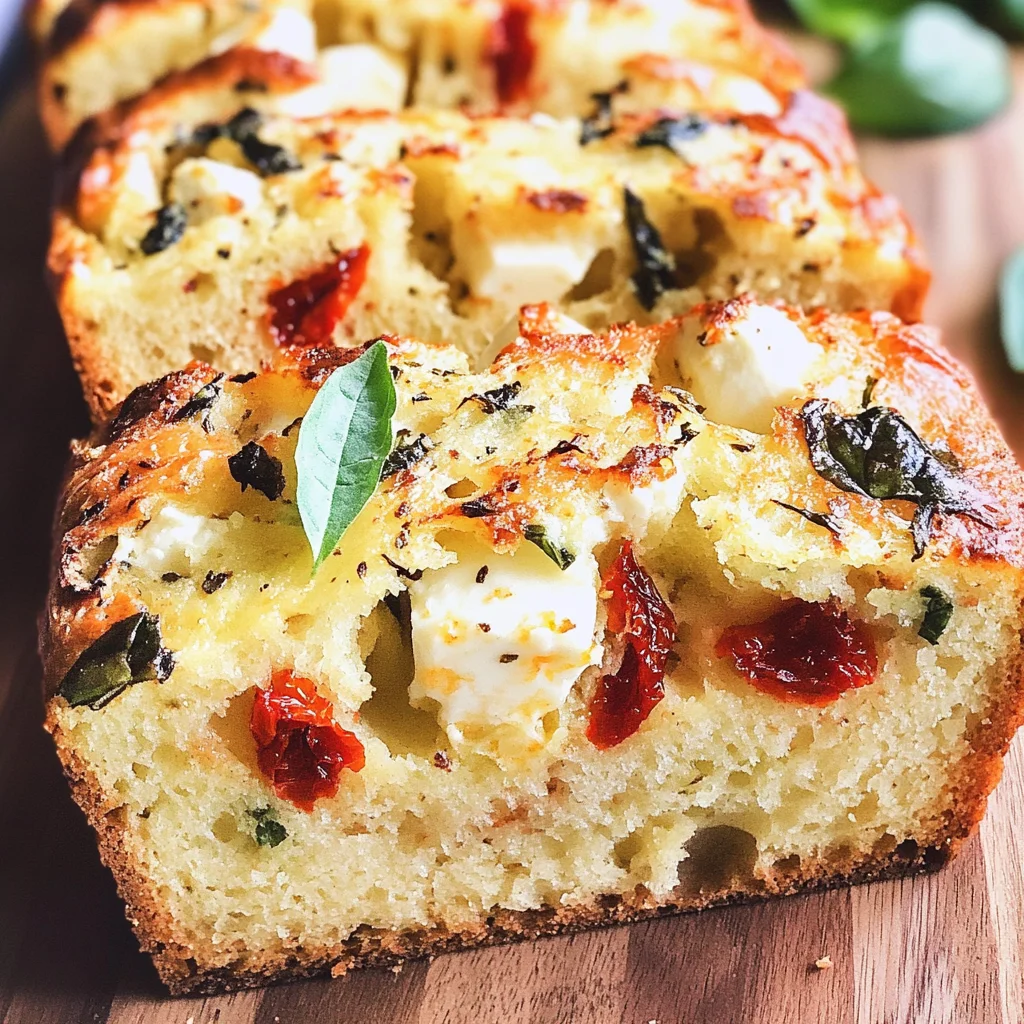 Caprese Quick Bread Recipe