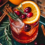 Cranberry Aperol Spritz (Ice Cube Cocktails!)