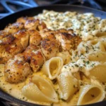 Creamy Cajun Chicken Pasta with Garlic Butter
