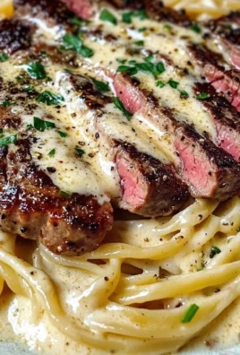 Creamy Cajun Steak Alfredo