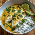Easy Coconut Lime Fish Curry with Jasmine Rice: An Incredible 7-Step Recipe