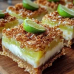 Frozen Coconut Lime Bars