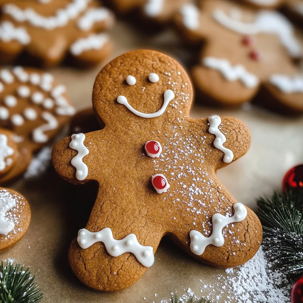 Gingerbread Man Cookies Recipe