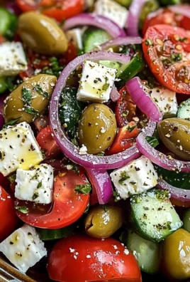 Greek Salad with Feta & Olives