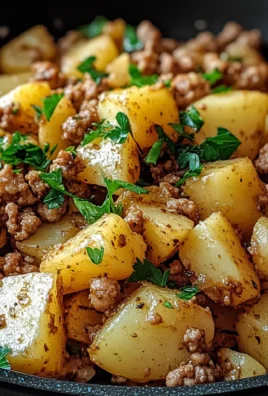 Ground turkey with potatoes