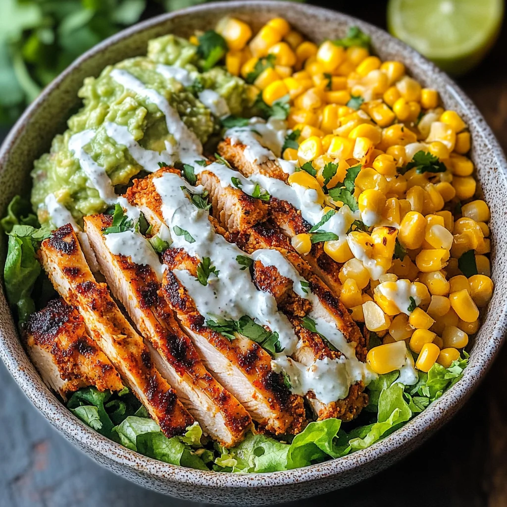Healthy Chicken Taco Bowls