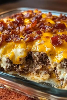 Low-Carb Bacon Cheeseburger Casserole – Easy Keto Family Dinner