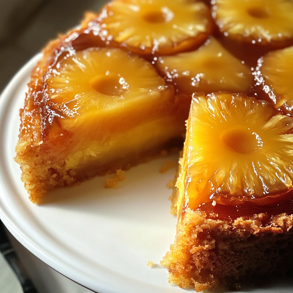 Pineapple Upside Down Cake
