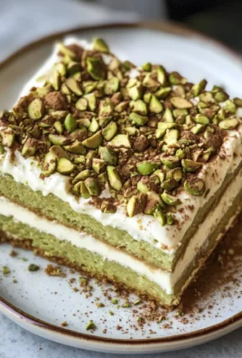 Pistachio Tiramisu