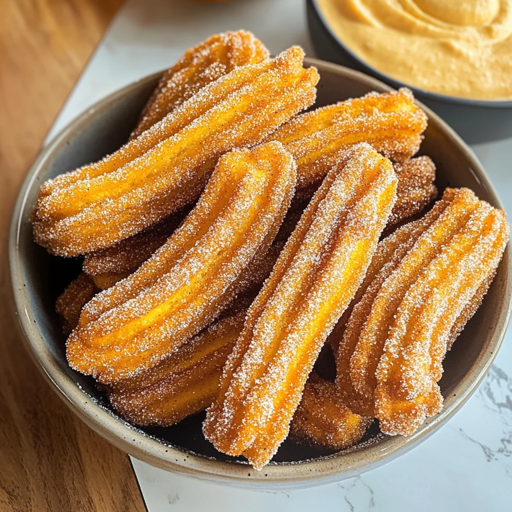 Pumpkin Churros Recipe