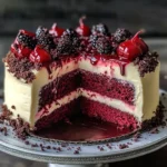 Red Velvet Cheesecake Layer Cake Recipe