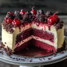 Red Velvet Cheesecake Layer Cake