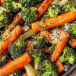 Roasted Broccoli and Carrots