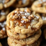 Salted Caramel Crunch Cookies
