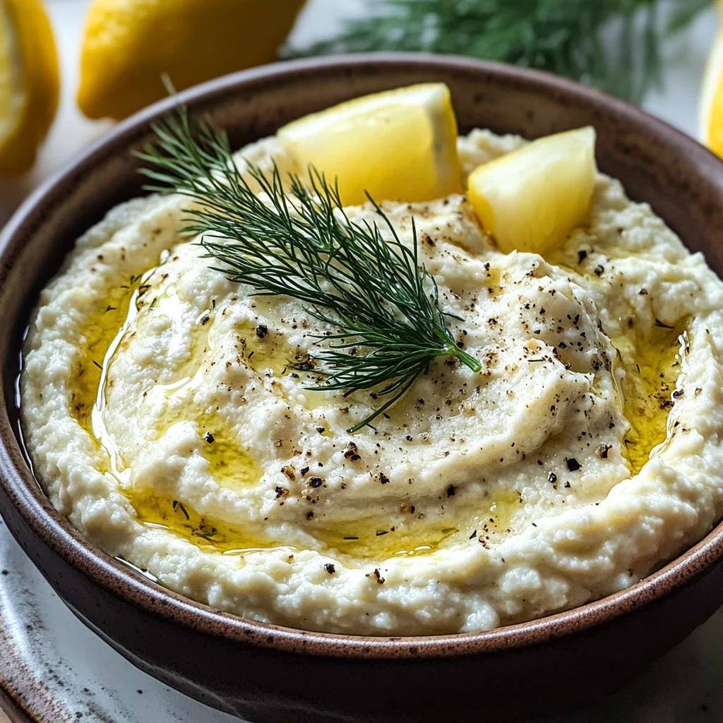 Skordalia - Greek Garlic & Potato Dip