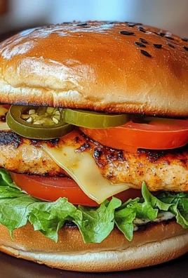 Spicy Chipotle Chicken Burger