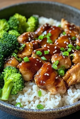 Teriyaki Chicken Bowl with Broccoli & Rice