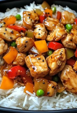 Teriyaki Chicken Stir-Fry with Steamed Rice